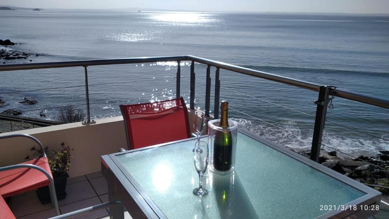 Appartement Cosy Les Pieds Dans L'Eau, Vue Mer Exceptionnelle Crozon Eksteriør billede